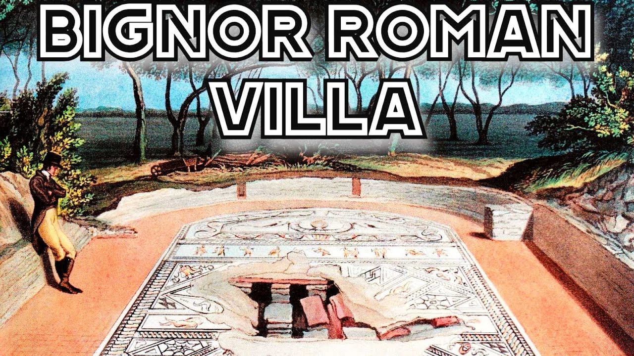 Britain's best preserved Mosaics- Bignor Roman villa, Sussex