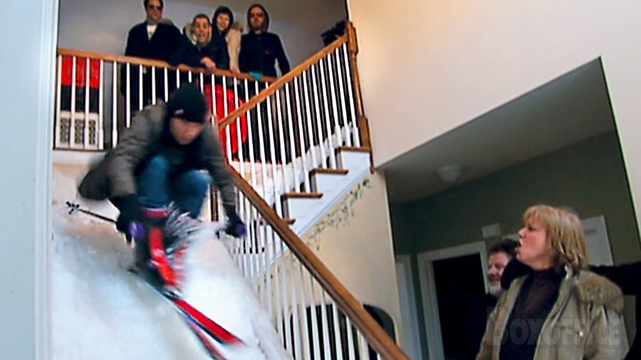 Bungee Jump, Indoor Skifahren und schlechte Erziehung | Jackass: Nummer Zwei | German Deutsch Clip