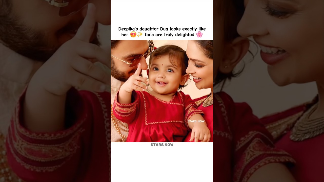 Deepika&rsquo;s daughter Dua looks exactly like her mom 💝 #deepikapadukone #ranveersingh #baby#shortsvideo