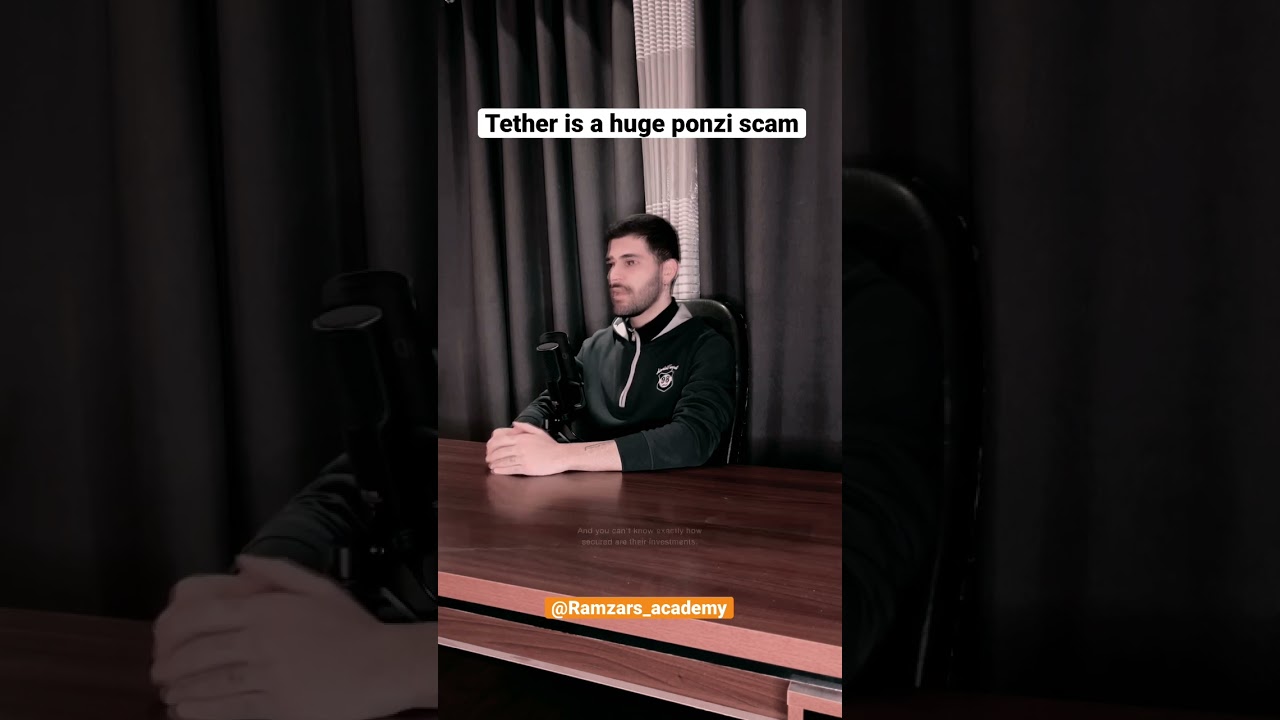Tether is a huge PONZI SCAM