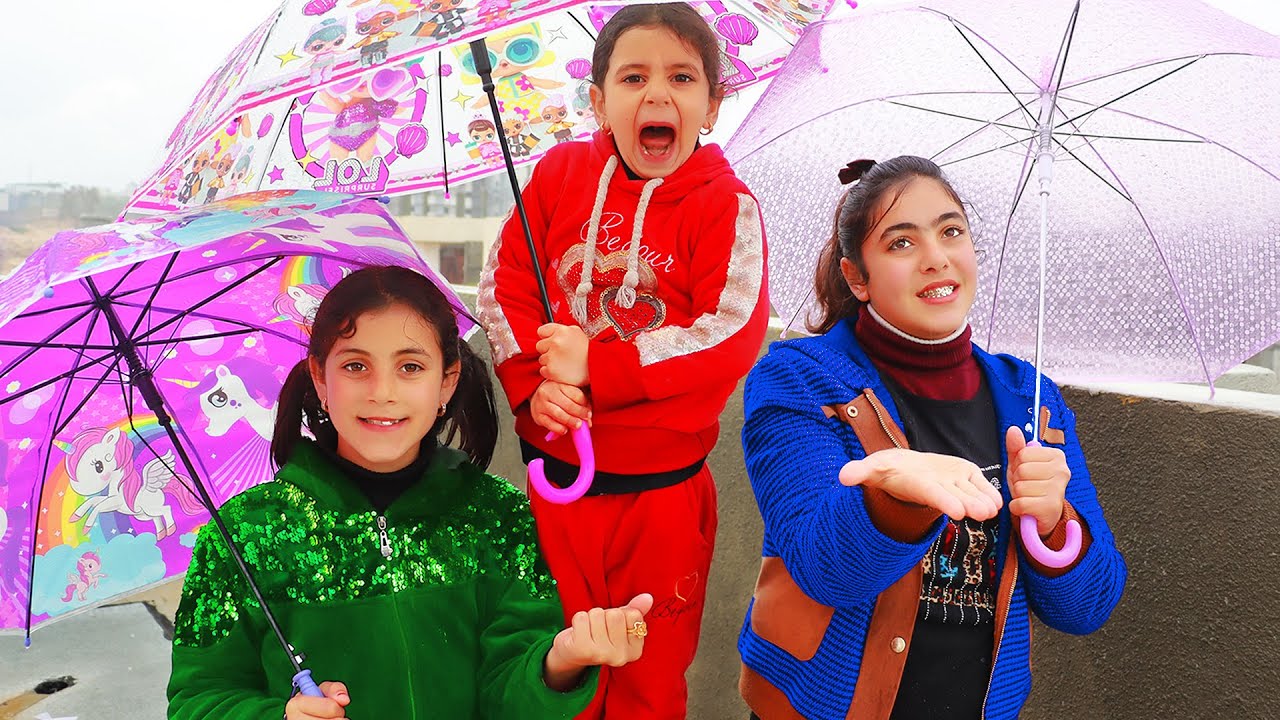 لما بنتك تطلع تحت المطر وما تسمع الكلام