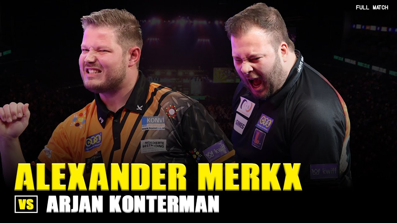 Alexander Merkx vs Arjan Konterman FULL MATCH | WDF World Darts Championship 2023
