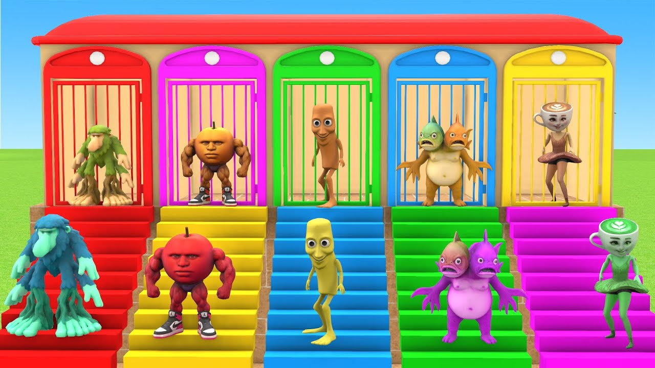 Long Slide Game With Italian Brainrot Tung Tung Tung Sahur Tralalero Tralala Brr Brr Patapim