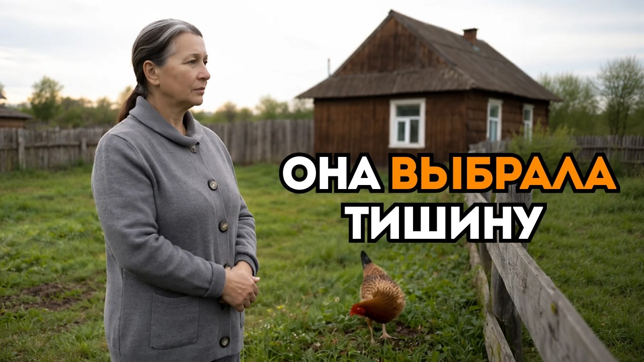 ПОСЛЕ ГОРОДА ОНА ВЫБРАЛА ТИХУЮ ДЕРЕВЕНСКУЮ ЖИЗНЬ!