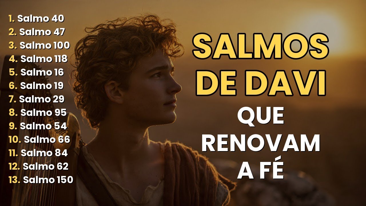 SALMOS CANTADOS AO AMANHECER | ADORAÇÃO PARA COMEÇAR O DIA NA PRESENÇA DE DEUS