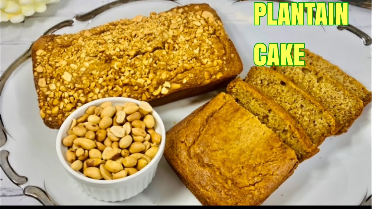 PLANTAIN CAKE RECIPE || AMALACHUKWU’S KITCHEN