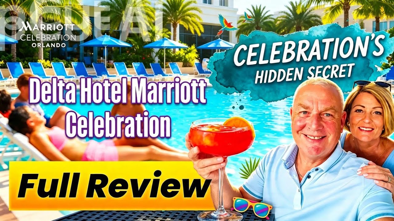 Обзор отеля в Орландо 🏩 Видеоблог о путешествии в честь открытия отеля Delta Marriott