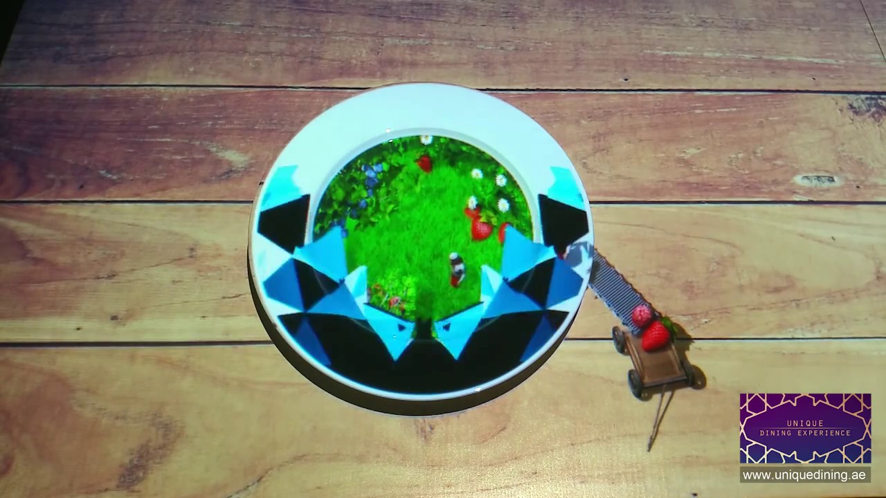 Table Mapping Projection Dining - Demo