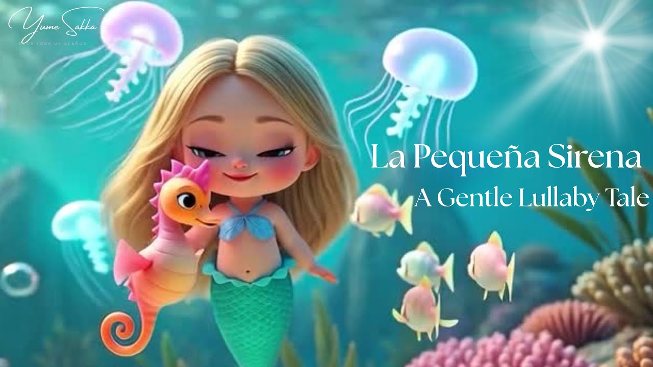 La Pequeña Sirena - A Gentle Lullaby Tale | Soft Singing Story for Sleep -  World Lullabies