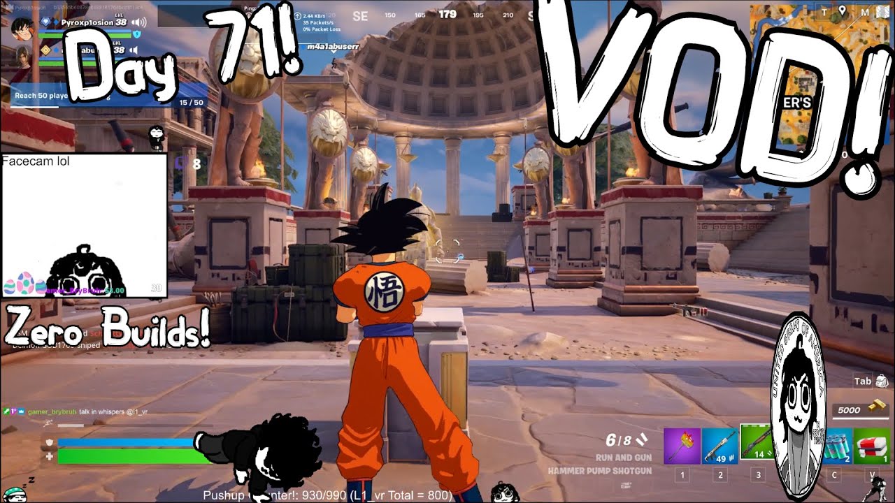 Diamond 2! Day 71 of the Competitive Grind! Fortnite Zero Build Ranked! Now With Drum Guns!