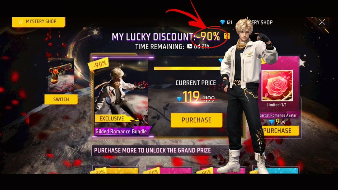 New Mystery Shop. Mystery Shop Pe Kese Bundal Nikalen. My Lucky Discount-90% #freefire #cbum
