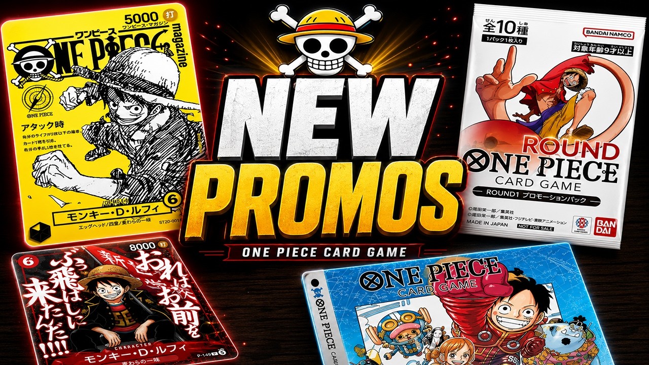 One Piece Card Promos Must Have 2026 Reveals!