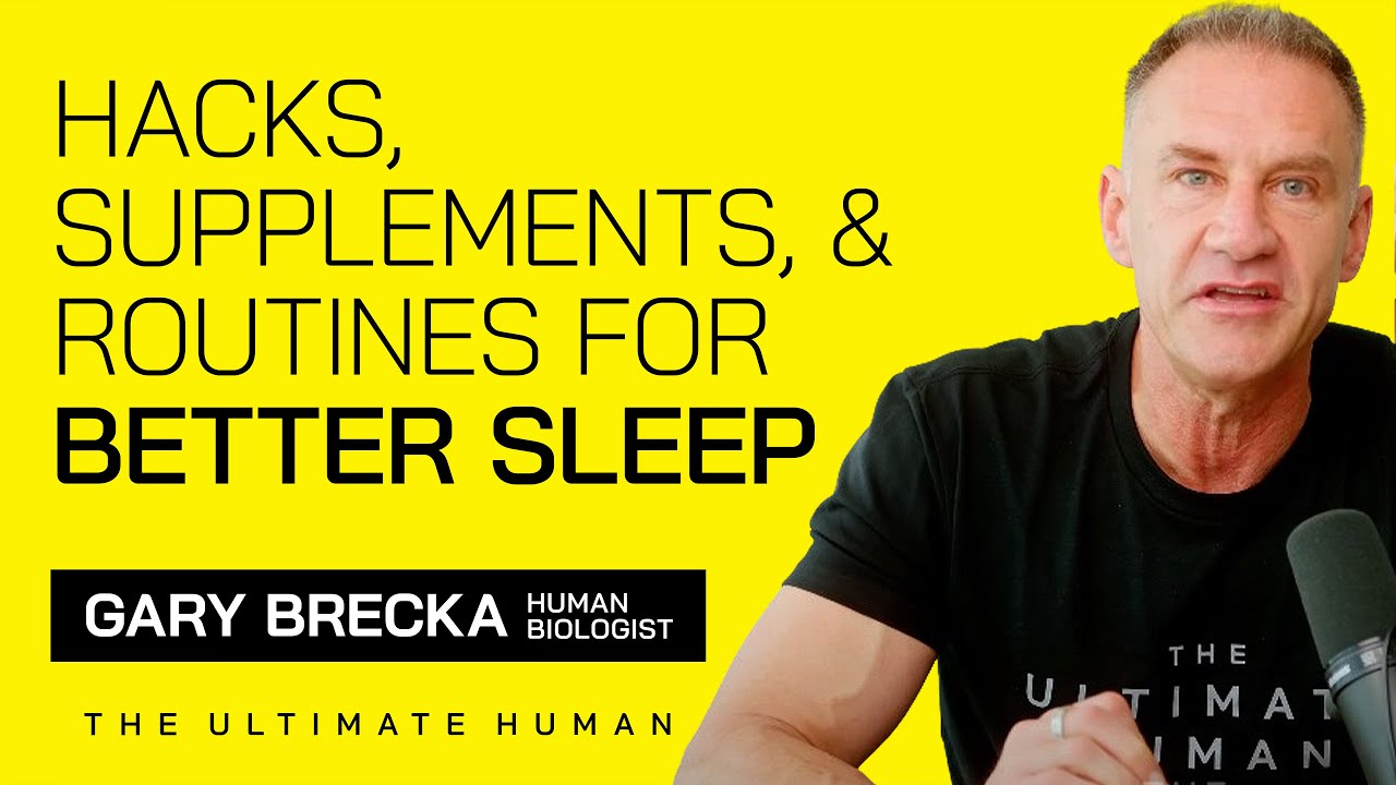 Sleep: Hacks, Supplements, and Routines for Better Sleep with Gary Brecka | TUH #036