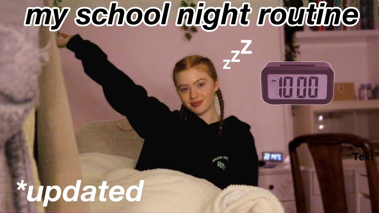 My Updated School Night Time Routine | Ruby Rose UK