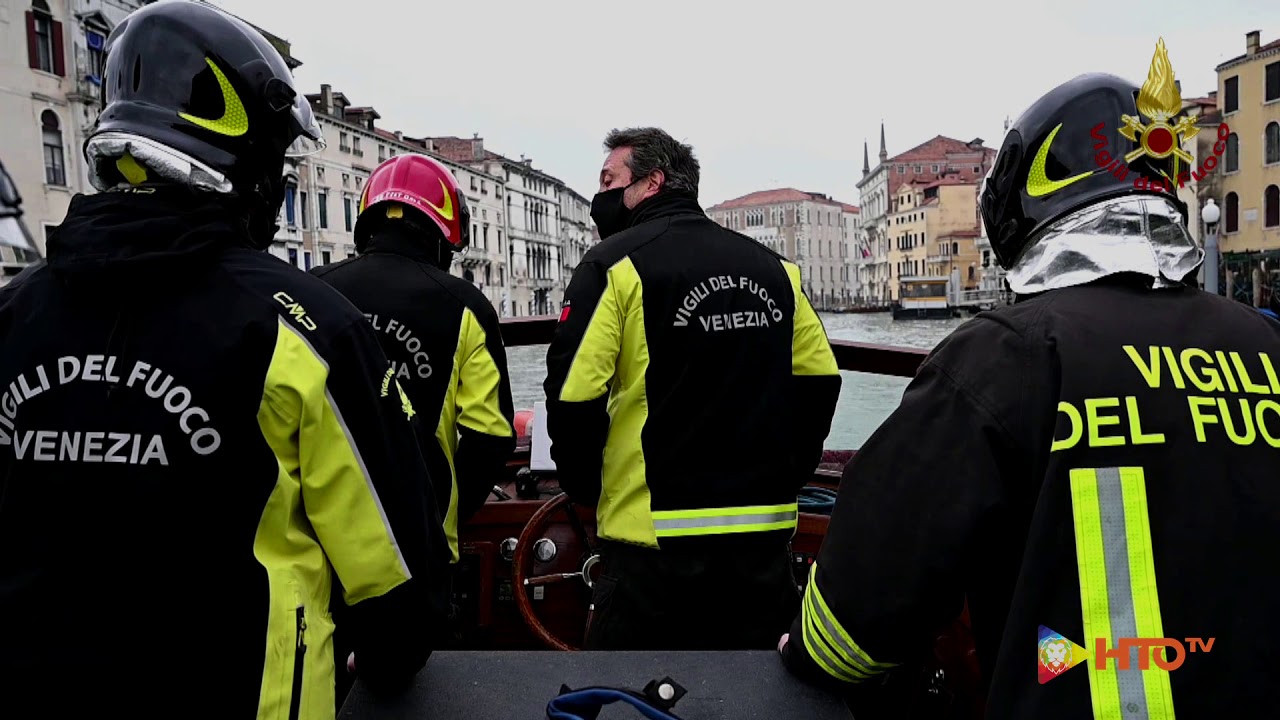 Una sede dei Vigili del Fuoco unica al mondo: quella dei Vigili del Fuoco di Venezia - www.HTO.tv