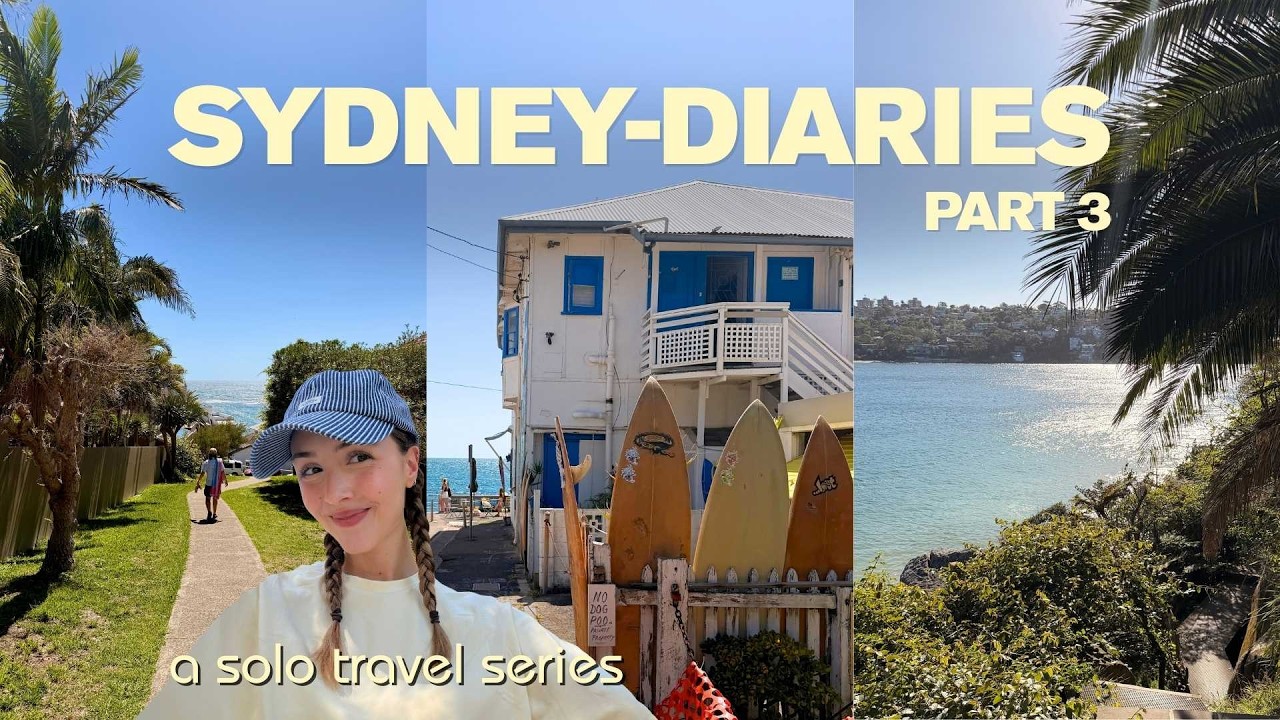 3 Tage in Manly 🌴 Sydney Solo Travel - happiest time of my life!