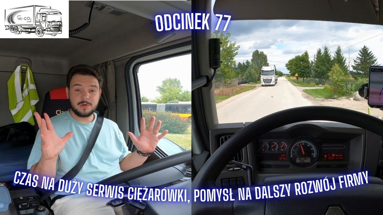 Czas na duży serwis ciężarówki, pomysł na dalszy rozwój firmy