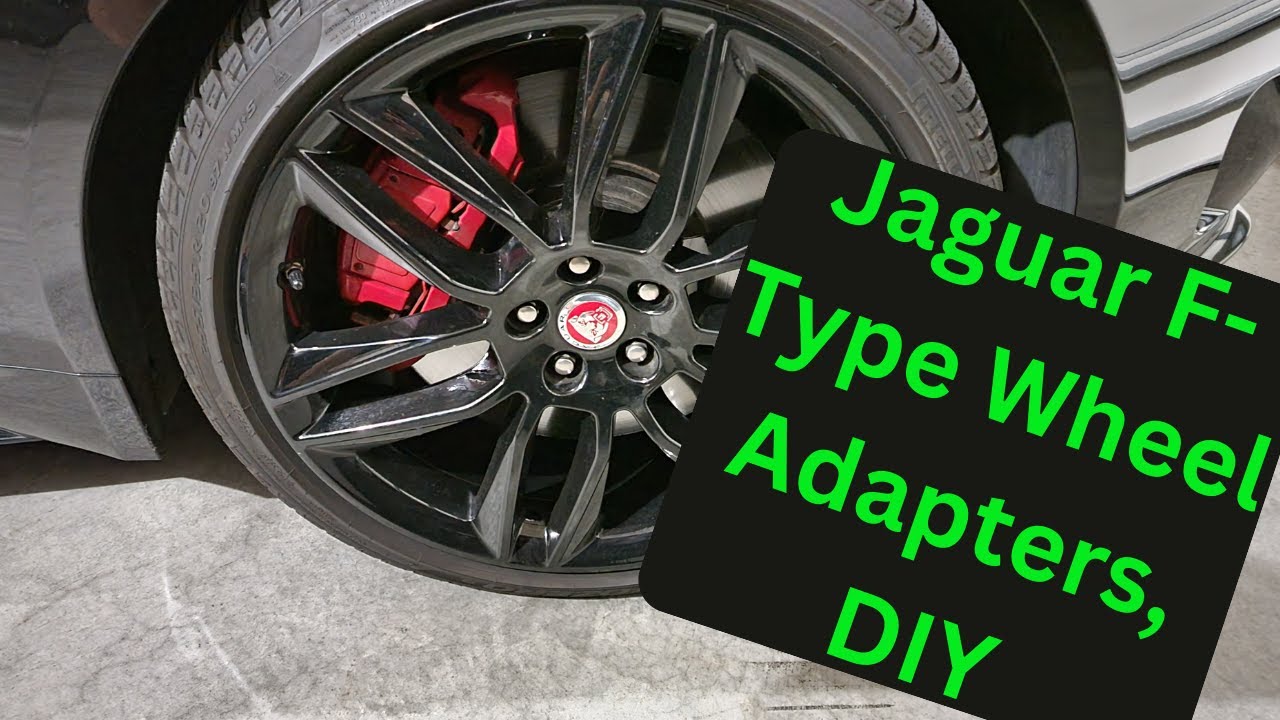 How To Install Jaguar F-Type R Wheel Adapters/Spacers