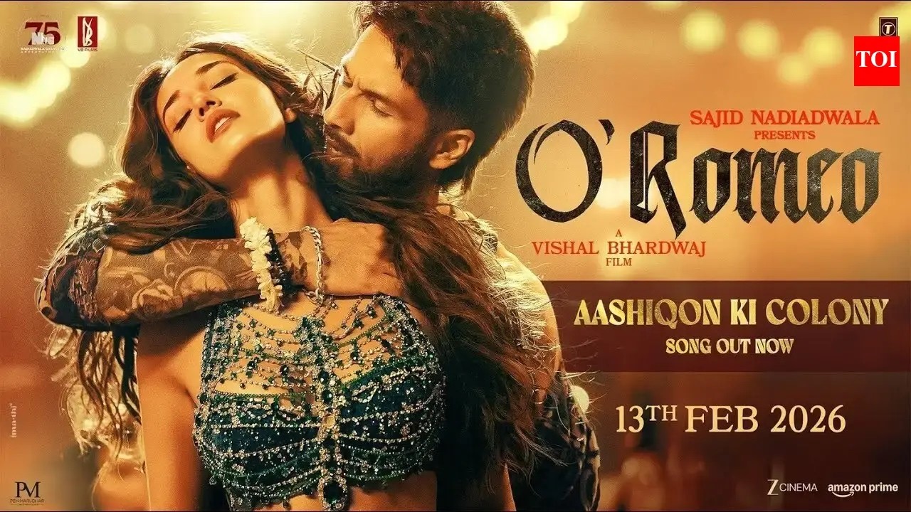 O'Romeo: Aashiqon Ki Colony (video) Shahid K,Disha P |Sajid N |Vishal B |Gulzar |Madhubanti |Javed A