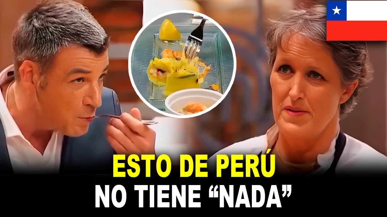 Jurado critica DURAMENTE a chef Chilena por intentar hacer una comida peruana