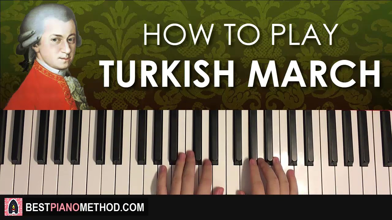 Mozart - Turkish March (Rondo Alla Turca) (Piano Tutorial Lesson)