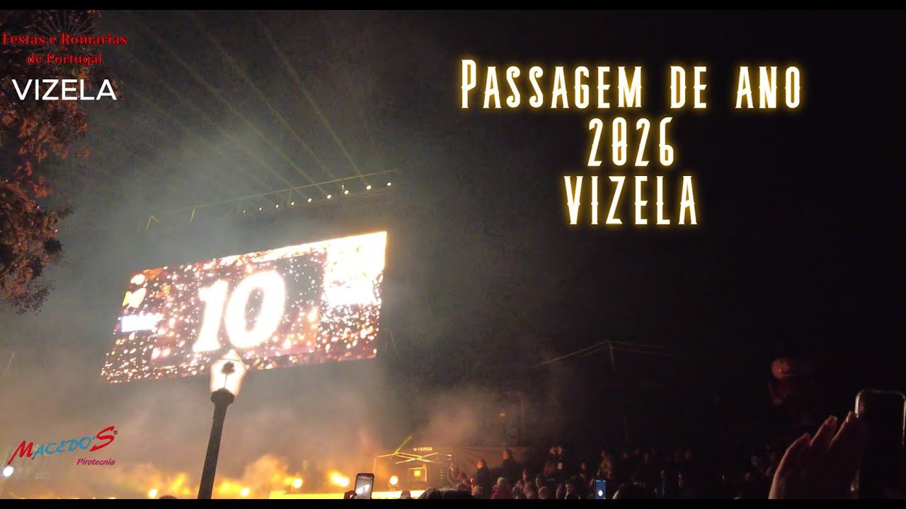 Passagem de ano Vizela 2026