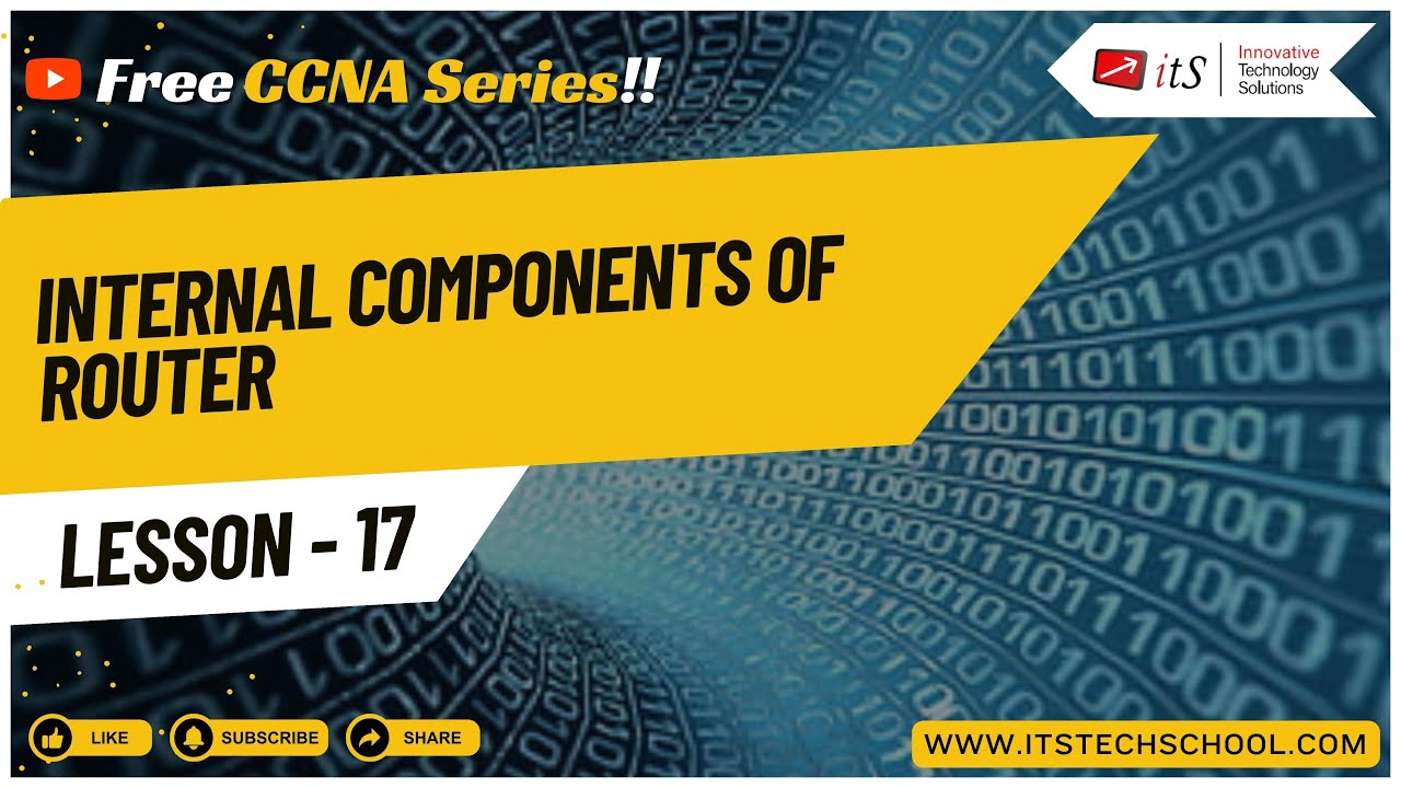 Lesson 17 - Learn CCNA - Internal Components&nbsp;of&nbsp;Router