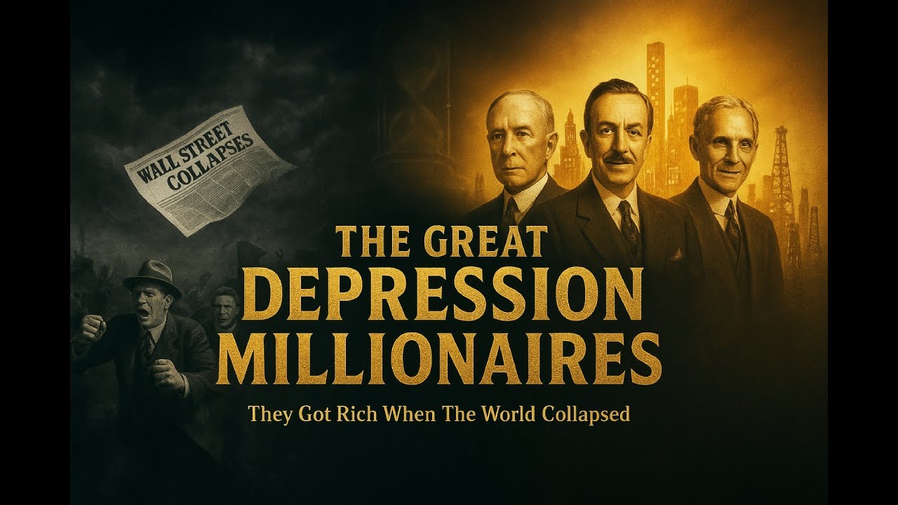 How the Great Depression Created Millionaires | The Untold Story of Wealth Born from Chaos