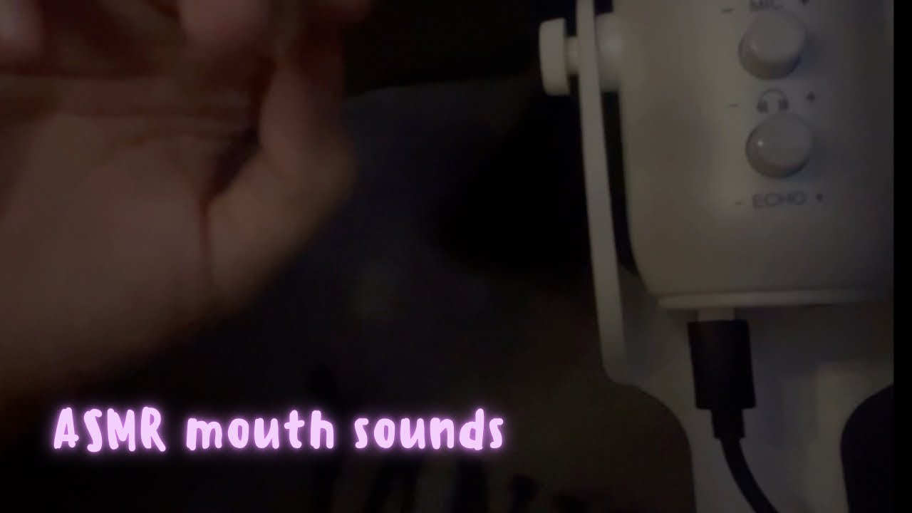 ASMR Trigger Words & Mouth Sounds for Sleep | Mic Brushing