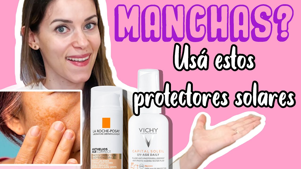Protectores solares para manchas, melasma, paño, hiperpigmentación, manchas de acné