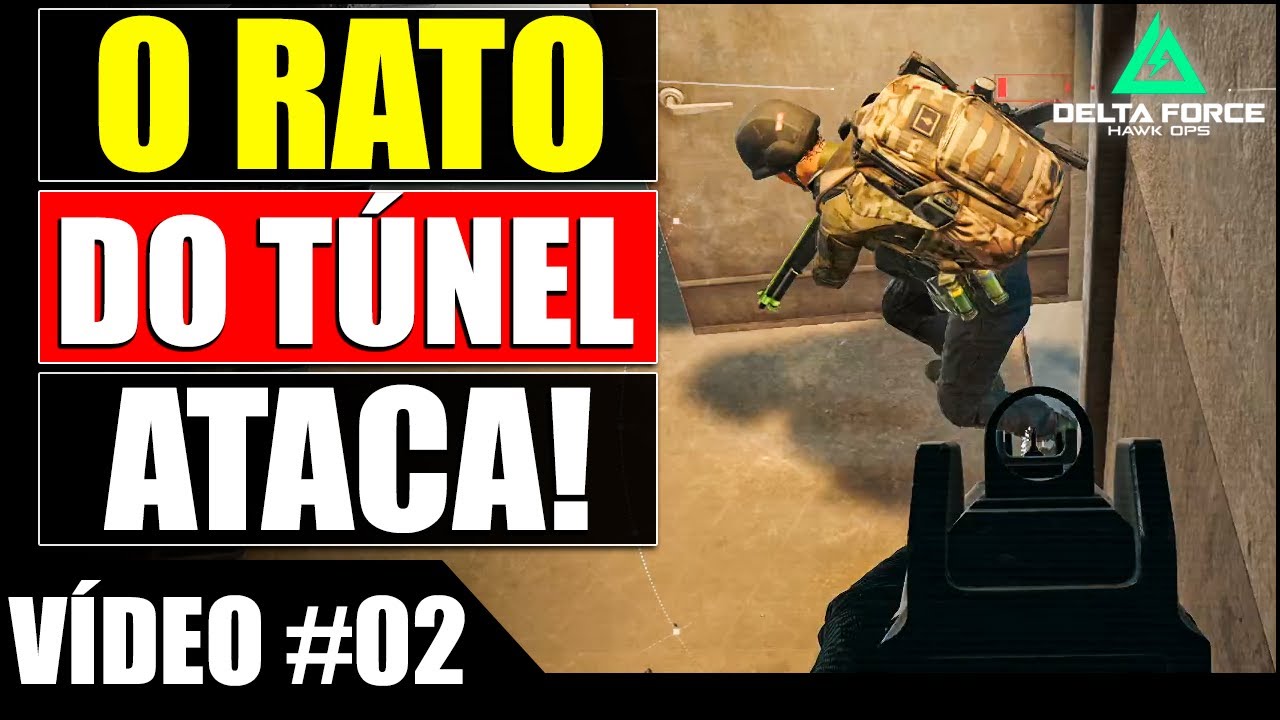 A EMBOSCADA DO RATO DO TÚNEL | LEG META DELTA FORCE HAWK OPS UZI GAMEPLAY META LEG MAI XIAOWEN