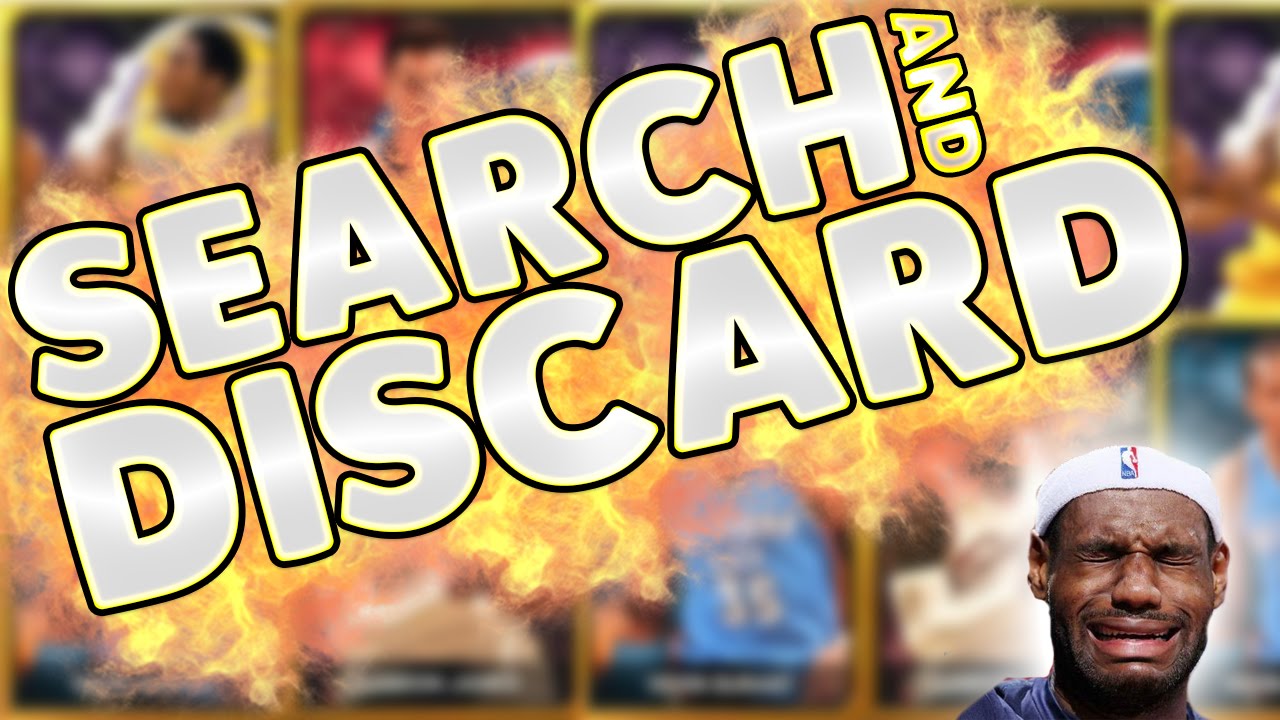 NBA2K15 SEARCH AND DISCARD WITH JESSERTHELAZER | I REGRET EVERYTHING