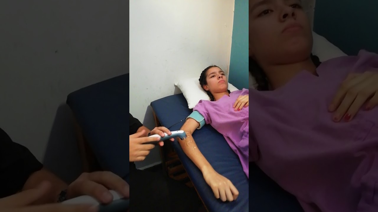 ⚡📍Terapia combinada (Electroterapia + US) en puntos de dolor ☝💢