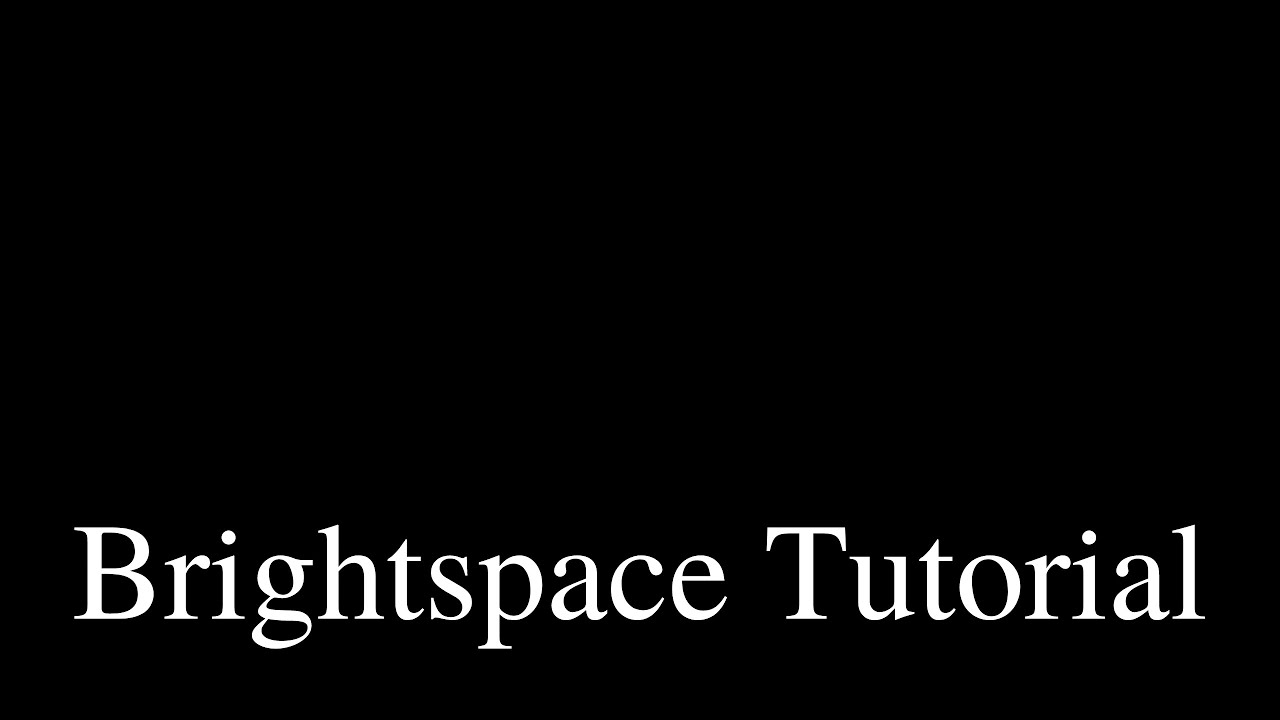 Организация структуры курса в Brightspace