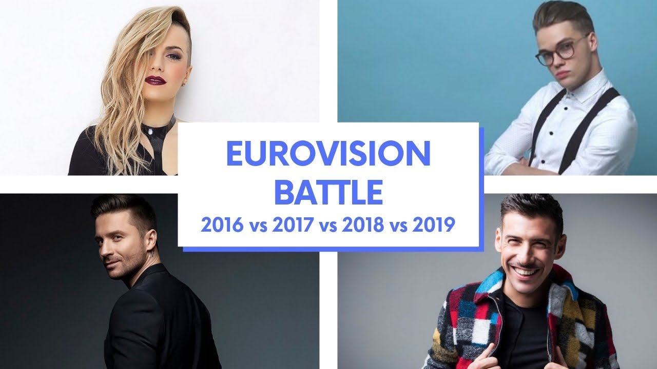 Eurovision BATTLE | 2019 vs 2018 vs 2017 vs 2016 (MY FAVOURITES)
