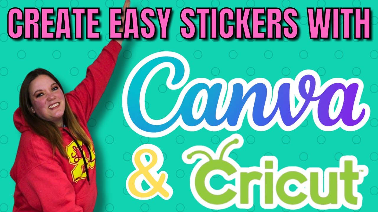 Canva for Cricut Stickers: Simple Print Then Cut Tutorial (No Design Skills Needed!)
