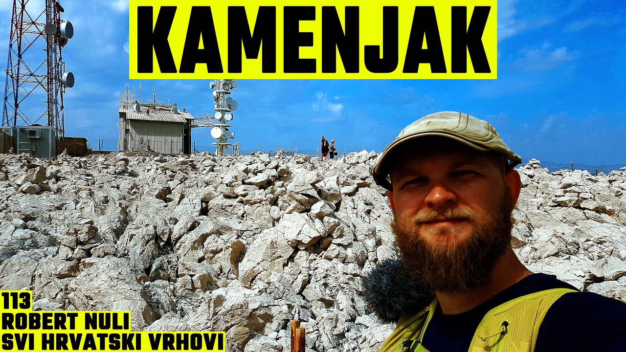 Kamenjak, Rab, 408m - planinarenje [113. VRH iz serijala SVI HRVATSKI VRHOVI] 4K
