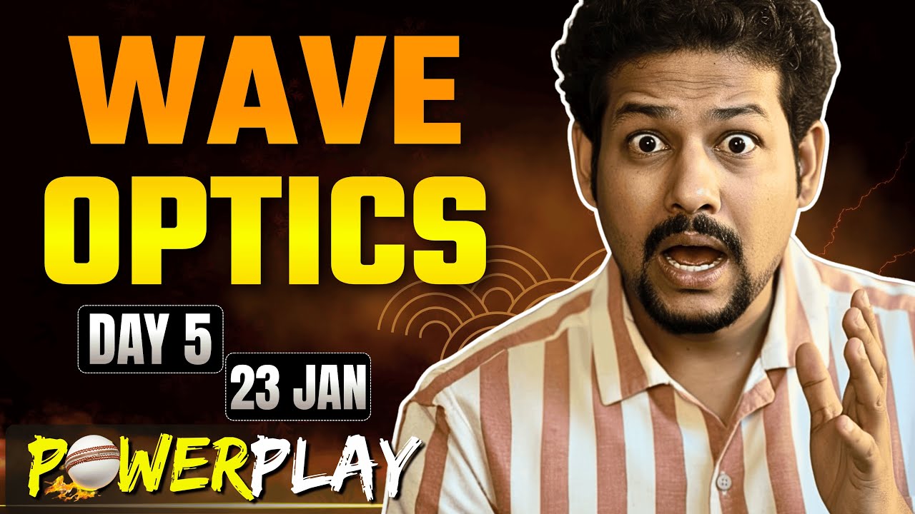Wave Optics से Question पक्का है ⚠️ | Ignore मत करना | ONE SHOT