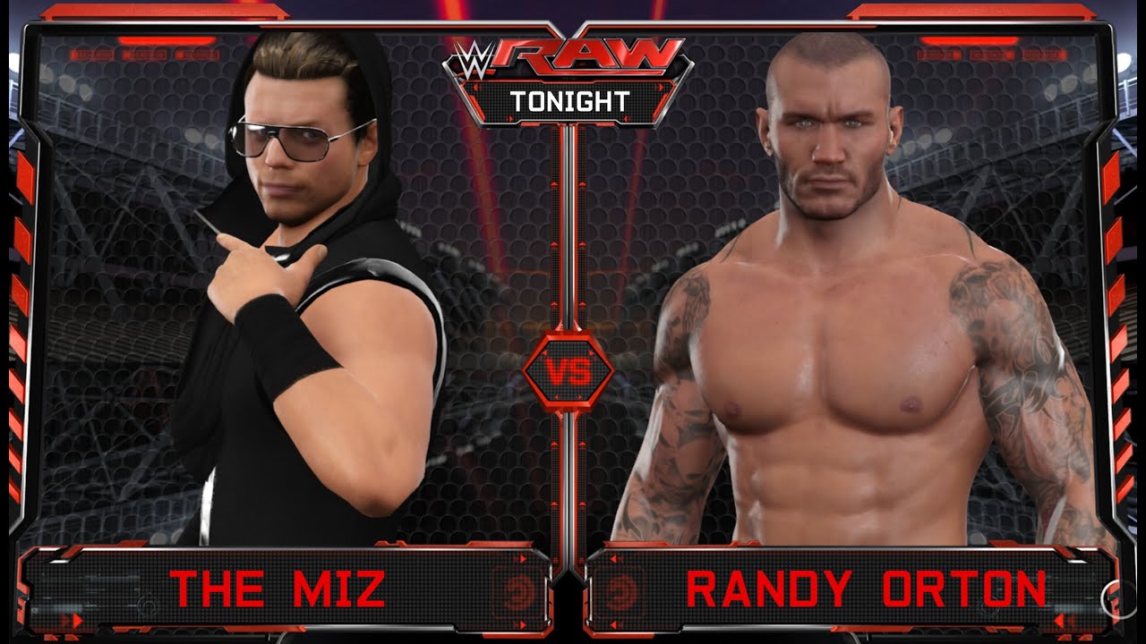 WWE 2K17 The Miz vs Randy Orton