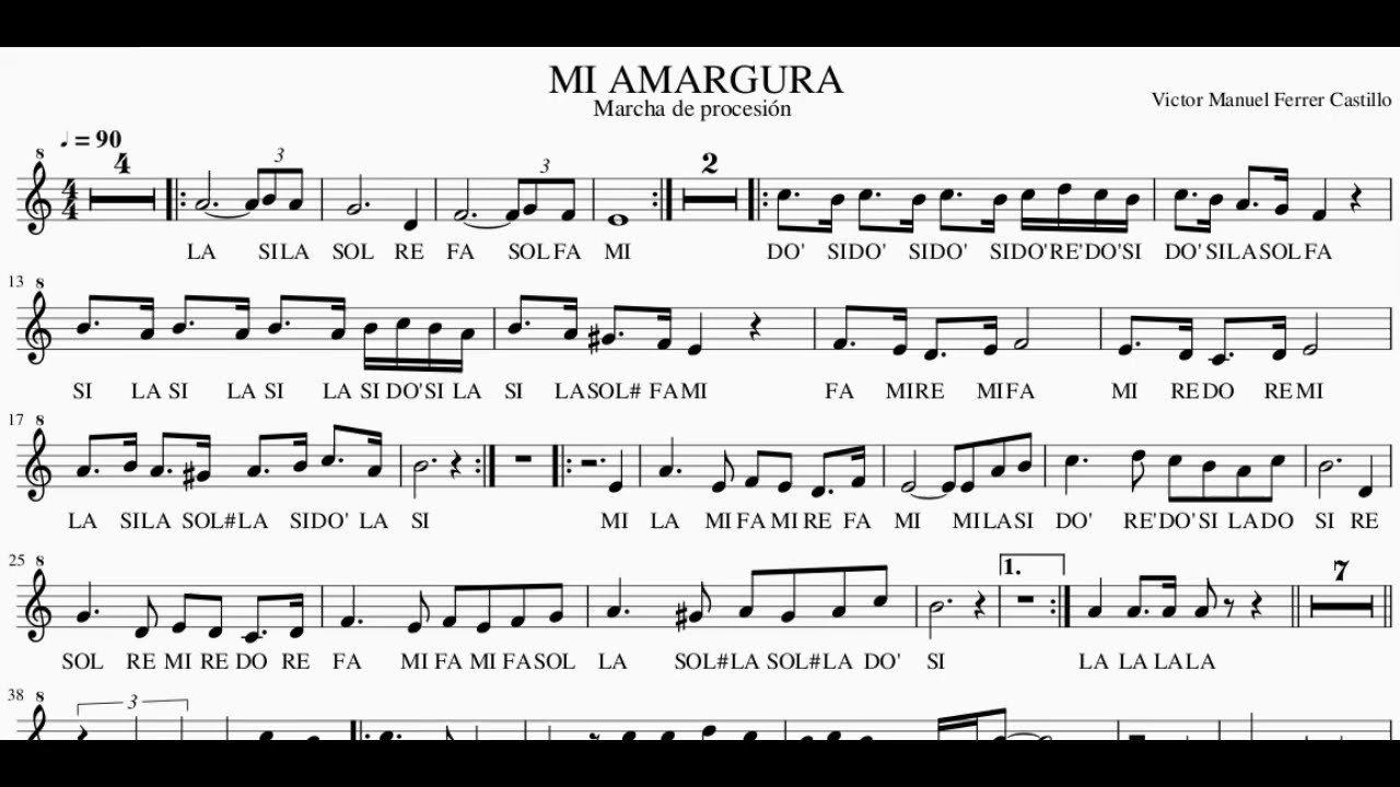 MI AMARGURA