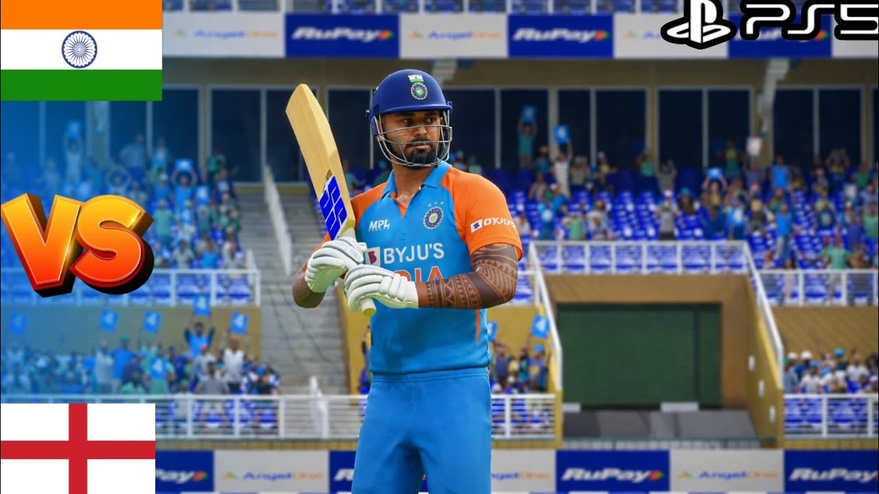 INDIA VS ENGLAND - ICC T20 WORLD CUP SEMI FINAL MATCH - CRICKET 24 PS5