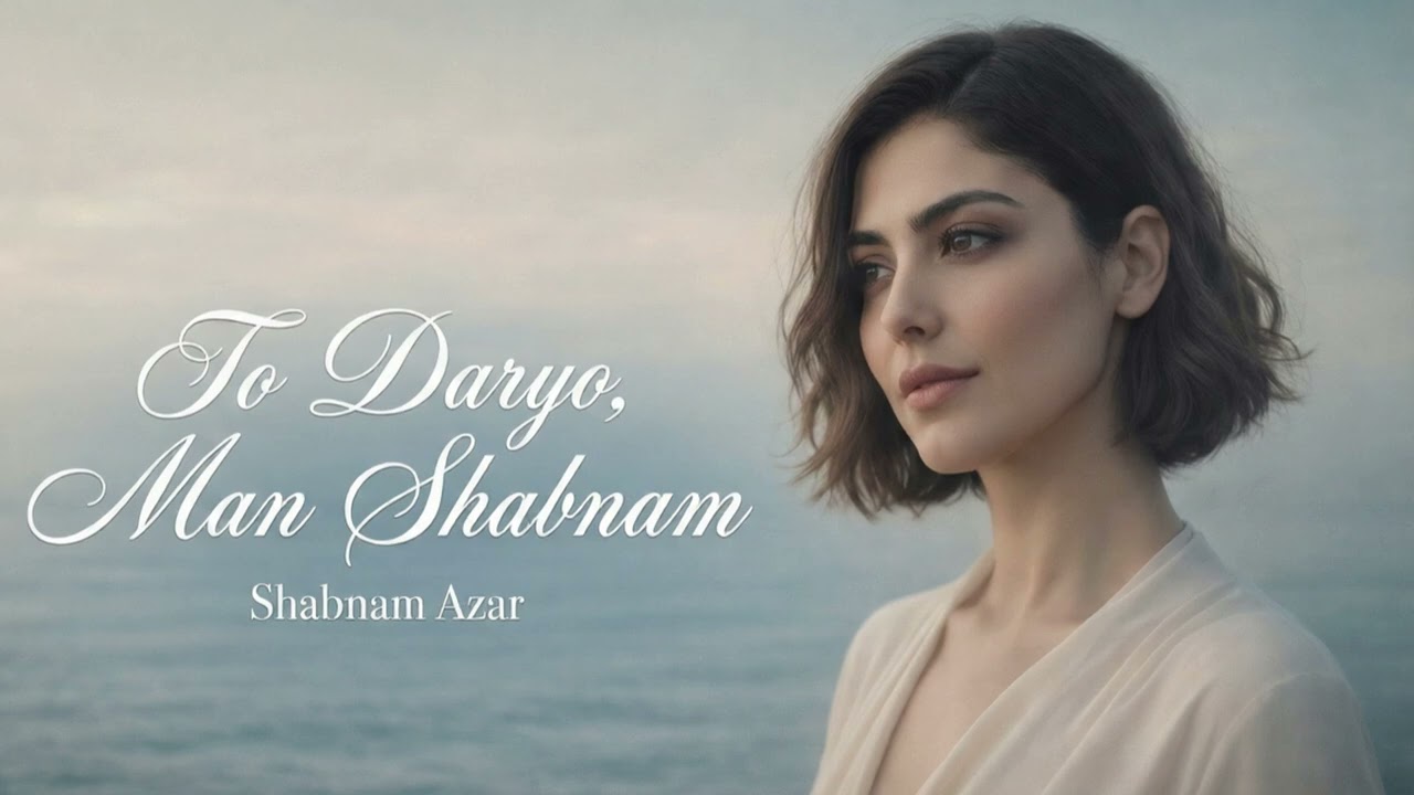 Shabnam Azar – To Darya, Man Shabnam (Official Audio)