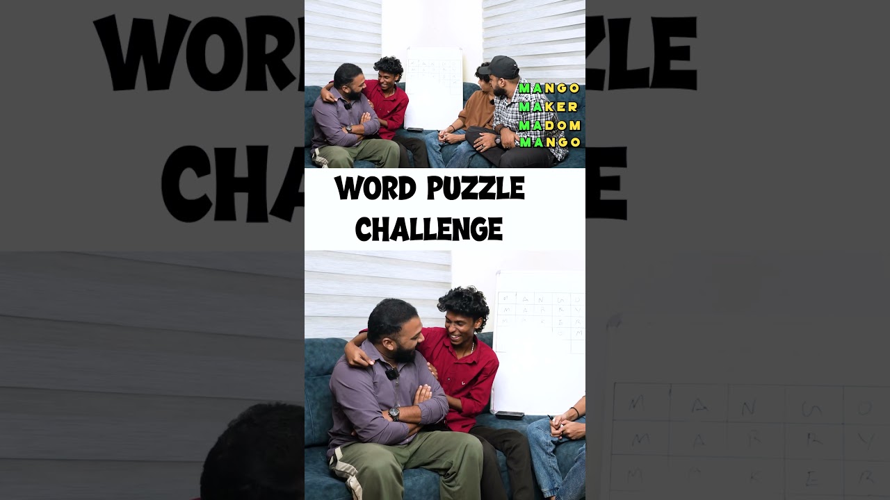 WORD PUZZLE CHALLENGE🤣