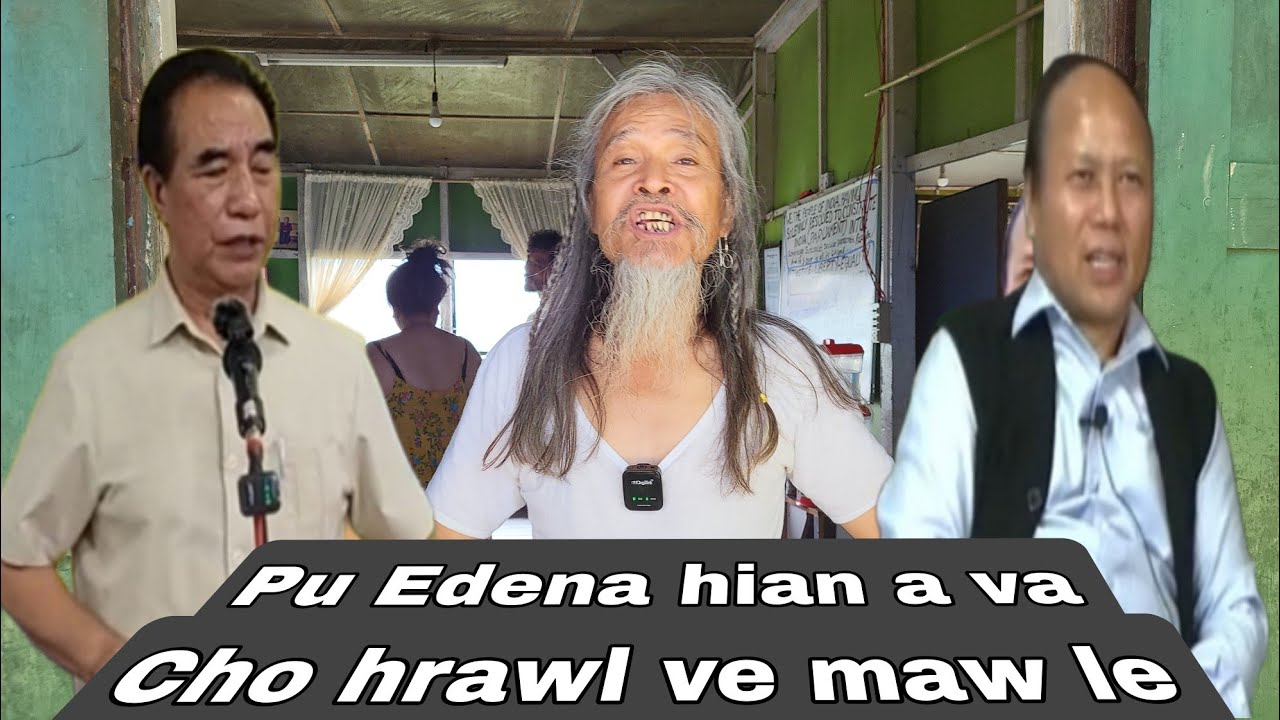 Pu Eden an CM Pu Duha leh Dr PC Biaksiama a Cho hmiah mai. Video hi a tawp thleng en ang aw. Part- 1