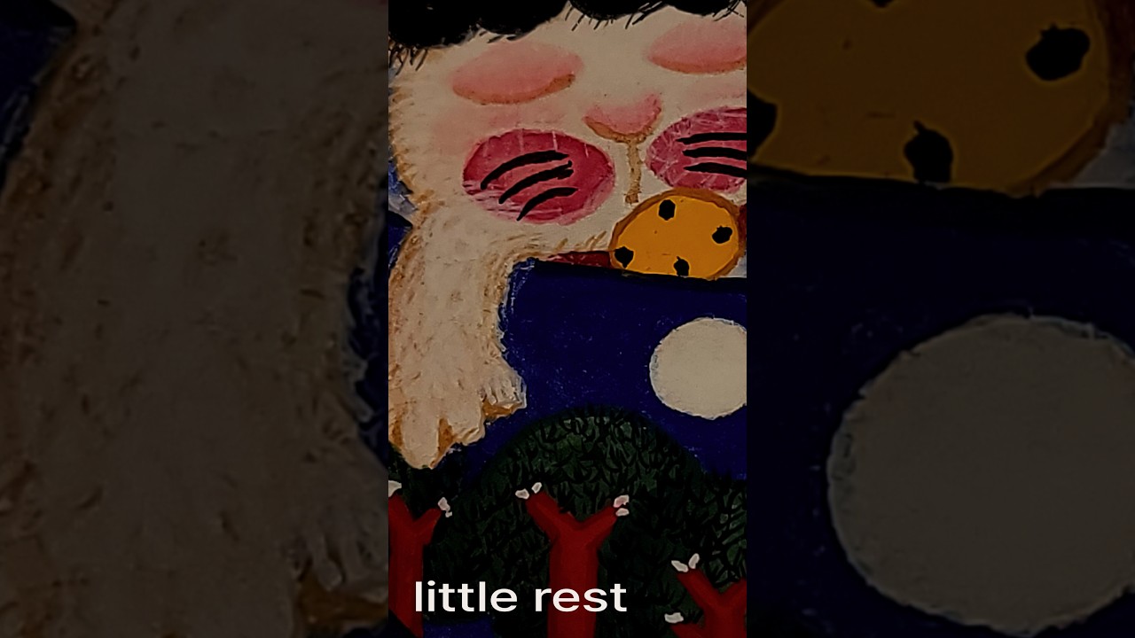 Little Rest | Calm Night Loop | Little Quiet Cat | Vertical #02