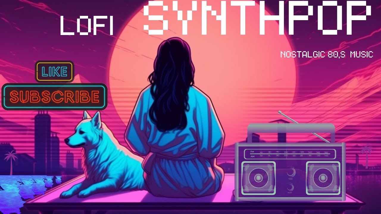 LOFI SYNTHPOP | Stop Over Thinking| Relaxing Beats from 80's for Studying and Sleeping