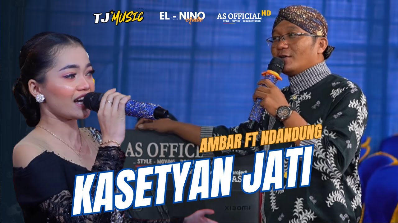 KASETYAN JATI - AMBAR FT NDANDUNG ( Official video live ) TJ MUSIC