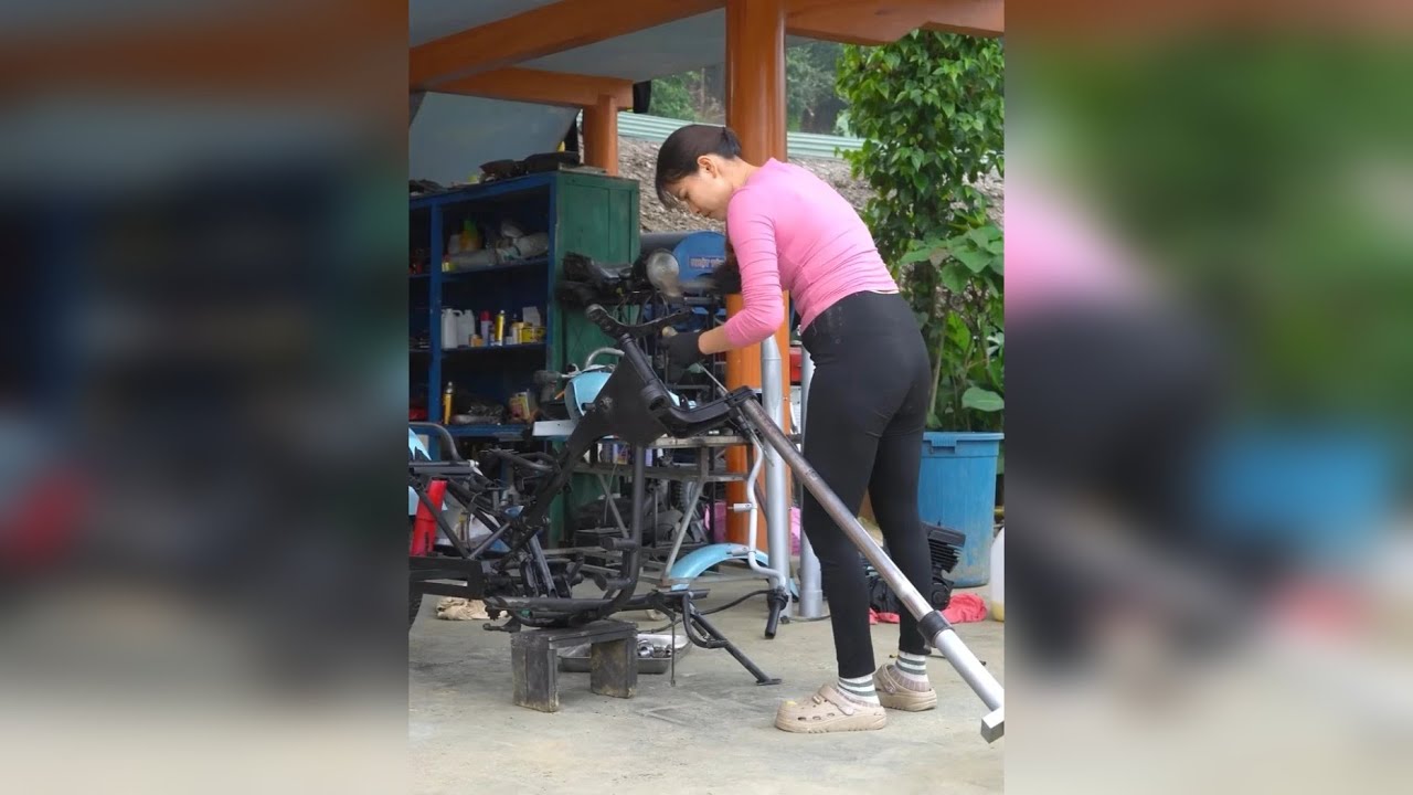 全面修复一辆老式摩托车