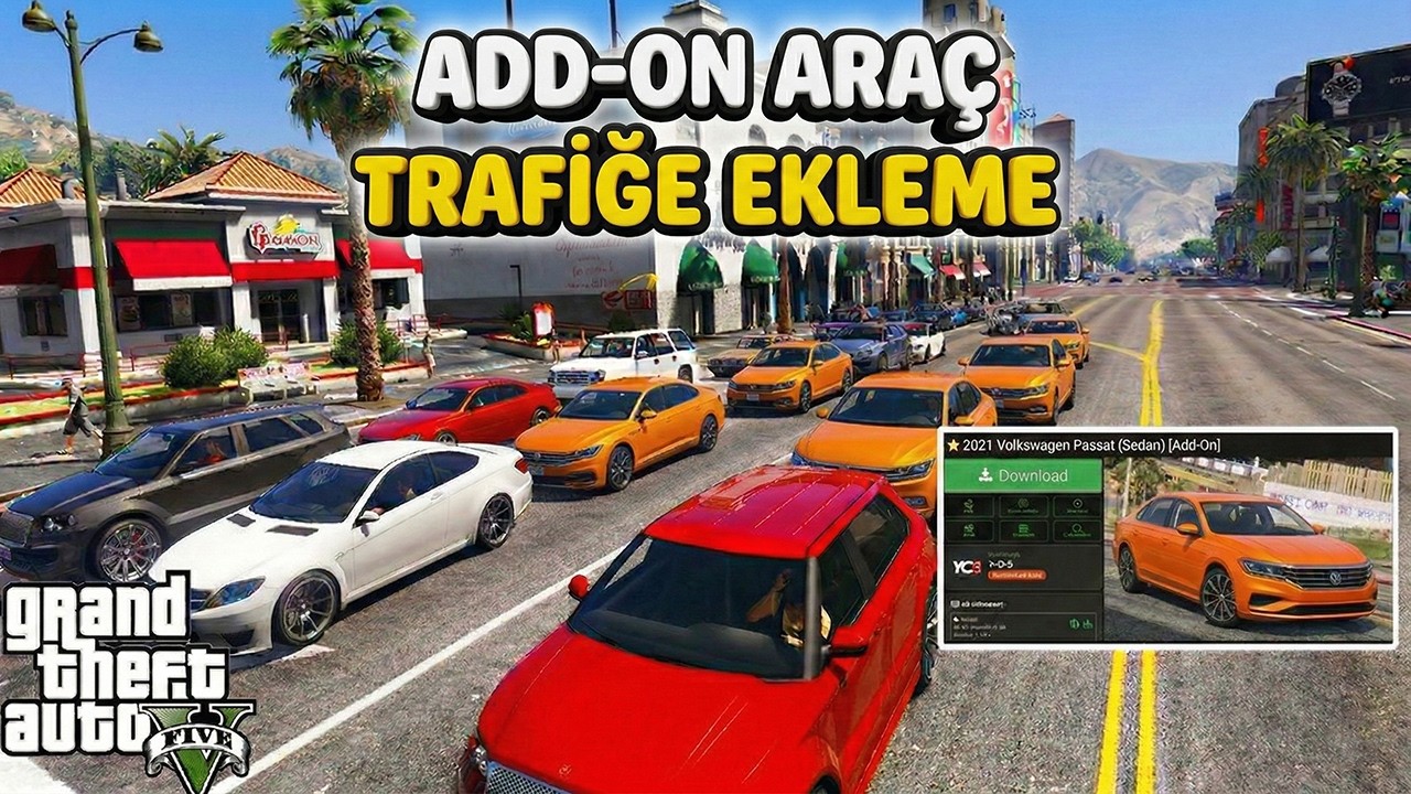 GTA 5 Araç Modlarını Trafiğe Ekleme Rehberi ( YÜKLEDİĞİNİZ TÜM ARABA MODLARI TRAFİKTE)