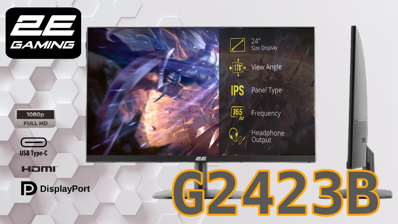 Повний огляд монітору, чи вартий уваги в 2025 році | 2E Gaming Monitor G2423B 